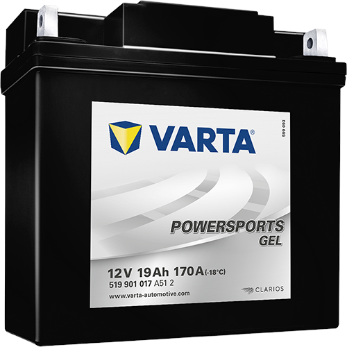 Varta Mc-batterier  GEL 51913 12v 19Ah