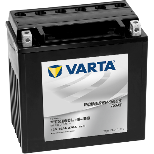 Varta Mc-batteri AGM YTX16CL-B-BS High Perfor.  12v 19Ah
