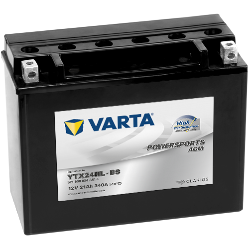 Varta Mc-batteri AGM YTX24HL-BS High Perfor.  12v 21Ah