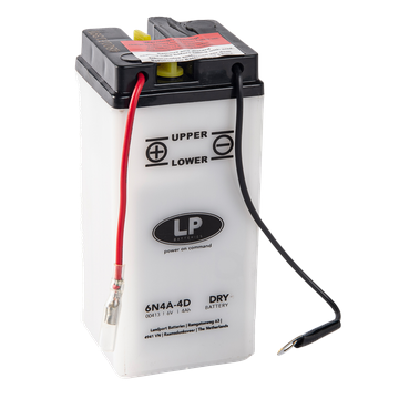 LP battery w acidpck 6N4A-4D