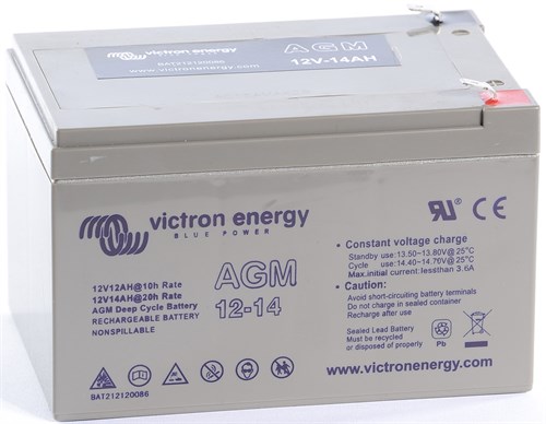 Victron 12V 14Ah AGM Deep Cycle Batteri.