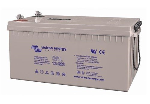 Victron 12V 220Ah Gel Deep Cycle Batteri.