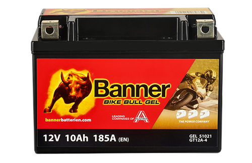 Banner Mc Batteri GEL GT12A-4 12V 10Ah