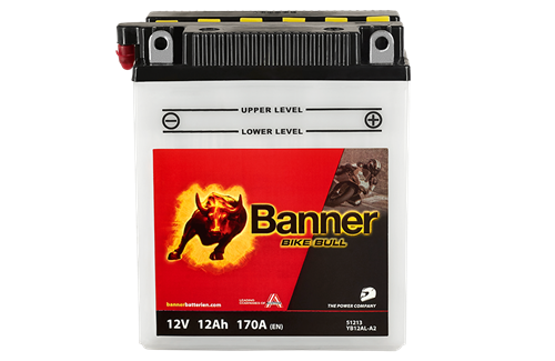 Banner Mc Batteri YB12AL-A2 12v12Ah
