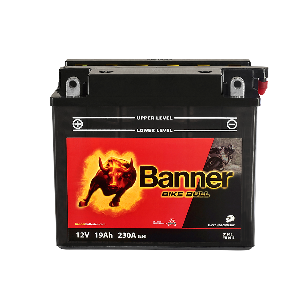 Banner Mc Batteri YB16-B  12V 19Ah
