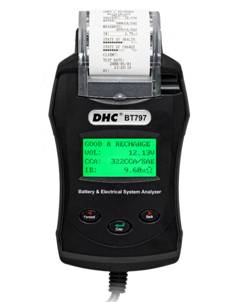 DHC Batterimätare CCA med skrivare