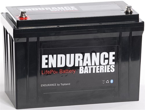 Endurance Litium 12V 125Ah  Heat-Bluetooth