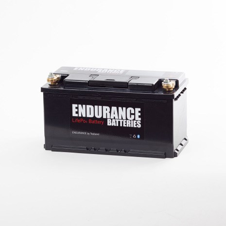 Endurance Litium 12V 96Ah Heat med BLUETOOTH