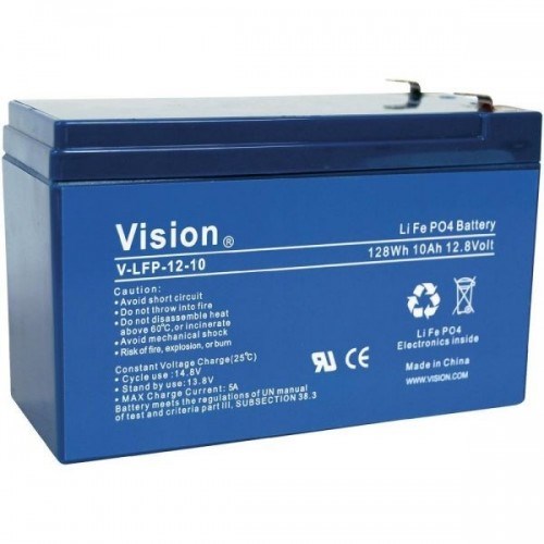 Vision Lithium  (LiFePO4) 12,8v 10Ah