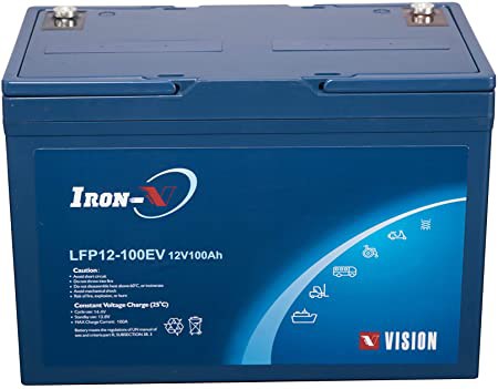 Vision Litium 12v 100Ah Bluetooth