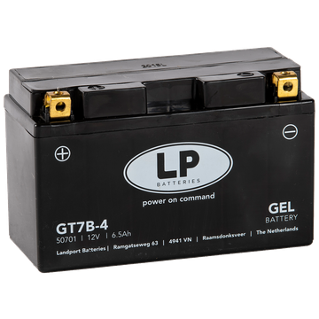 LP MC Batteri GEL 12V 6,5Ah
