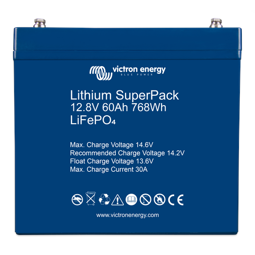 Victron Litium SuperPack 12,8V / 60Ah (M6)