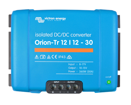 Victron Orion-Tr 12 / 12-30A isolerad DC-DC-omv
