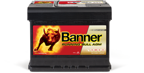 Banner Running Bull AGM 12v 60Ah