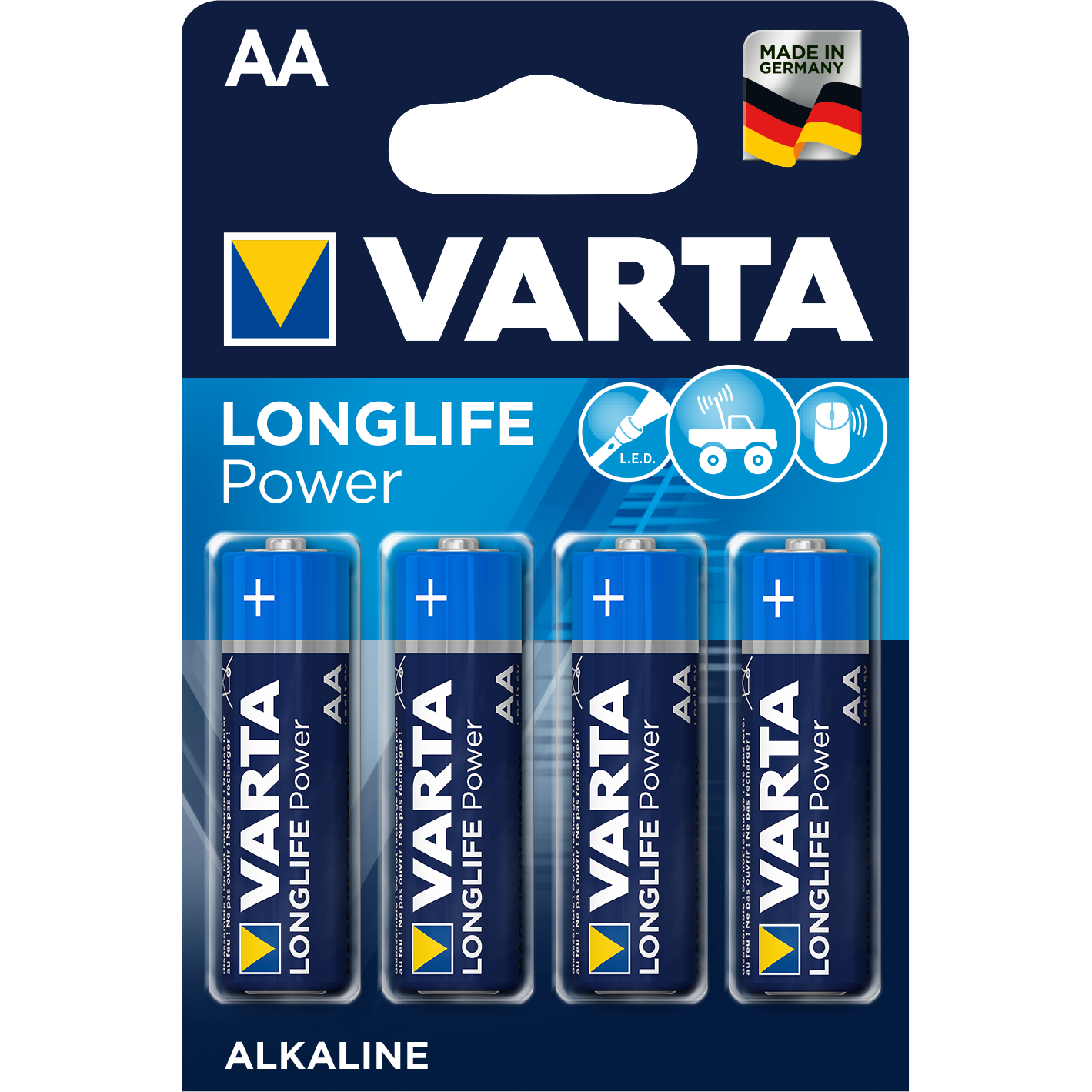 Varta Longlife Power Alkaline AA  4-Pack