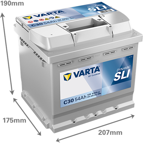 Varta Dynamic SLI 12V 54Ah (CCA 530A)