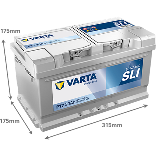 Varta Dynamic SLI 12V 80Ah (CCA 740A)