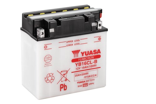 Yuasa Mc batteri  YB16CL-B 12v 20 Ah