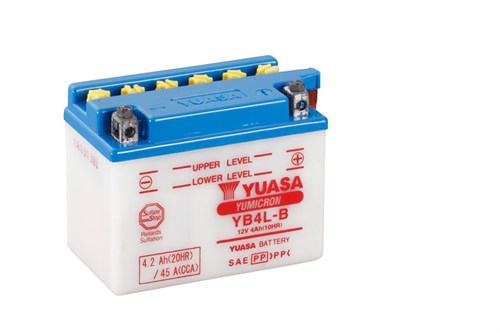 Yuasa Mc batteri  YB4L-B 12v 4,2 Ah