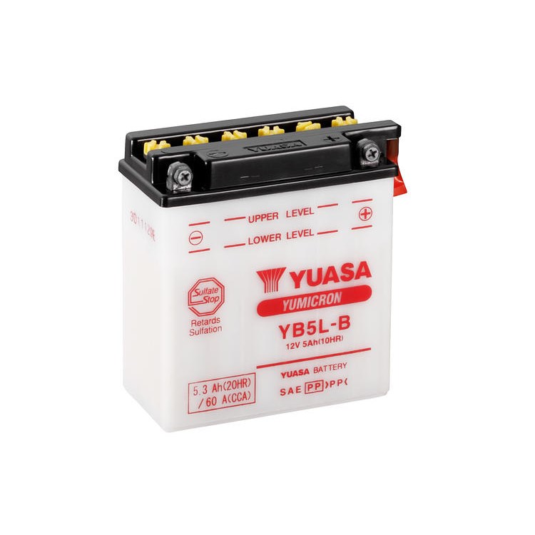 Yuasa Mc batteri  YB5L-B 12v 5,3 Ah