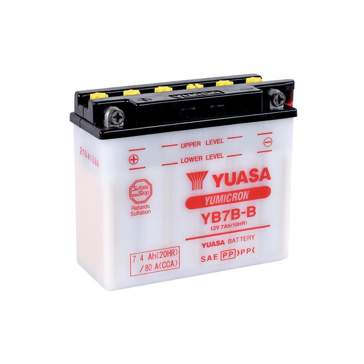 Yuasa Mc batteri  YB7B-B 12v 7,4 Ah