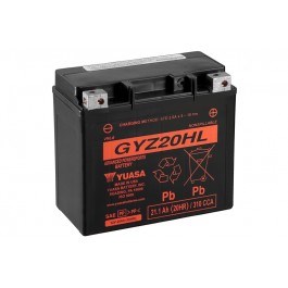 Yuasa Mc batteri  GYZ20HL Hög Effekt AGM 12v 21,1 Ah