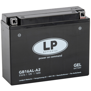 LP Mc Batteri GB16AL-A2 Gel 12v 16Ah