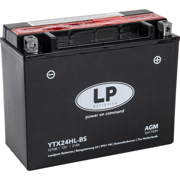 LP Mc Batteri AGM 12v 21Ah YTX24HL-BS