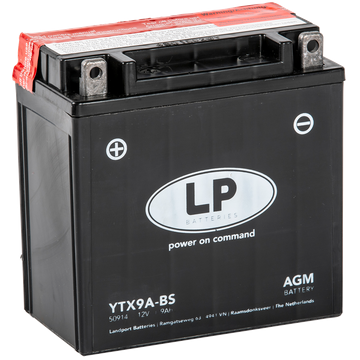 LP Mc Batteri AGM 12v 9Ah YTX9A-BS