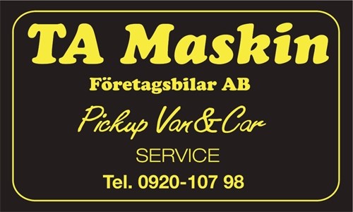 Ta Maskin & Företagsbilar AB