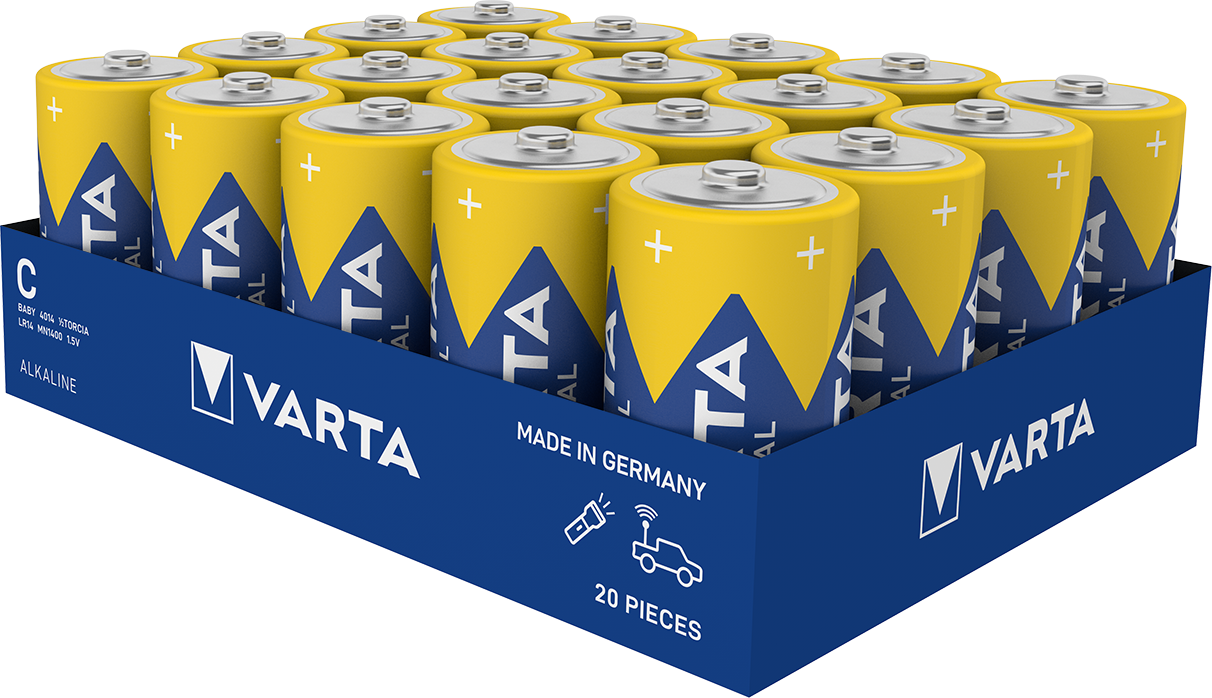 Varta  Industrial PRO Alk C 20st