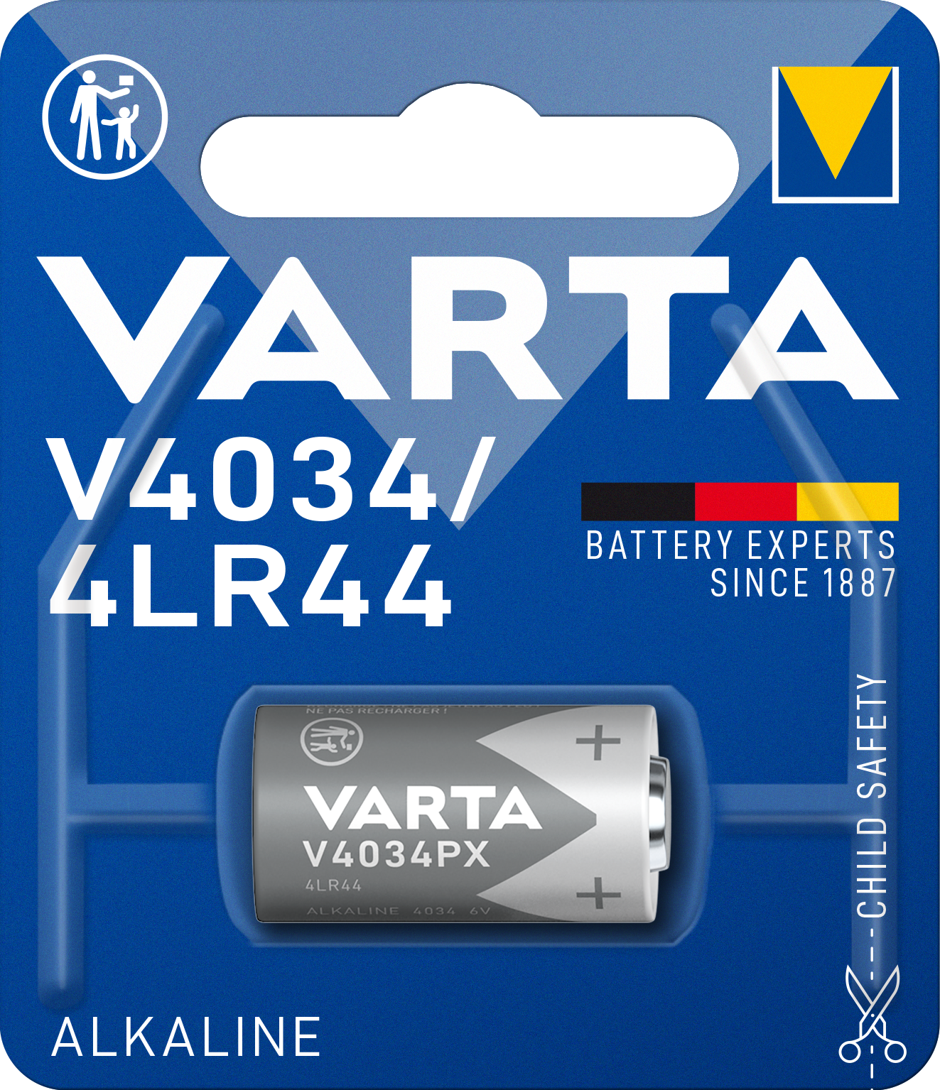 Varta Stav Alkaline 4LR44 6v 1st