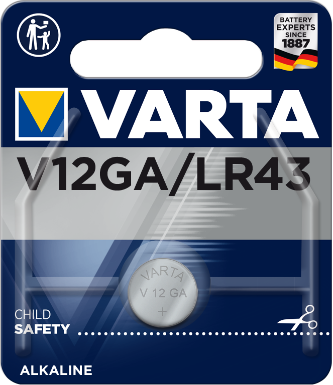Varta Knappcell Alk LR43 1,5v 1st