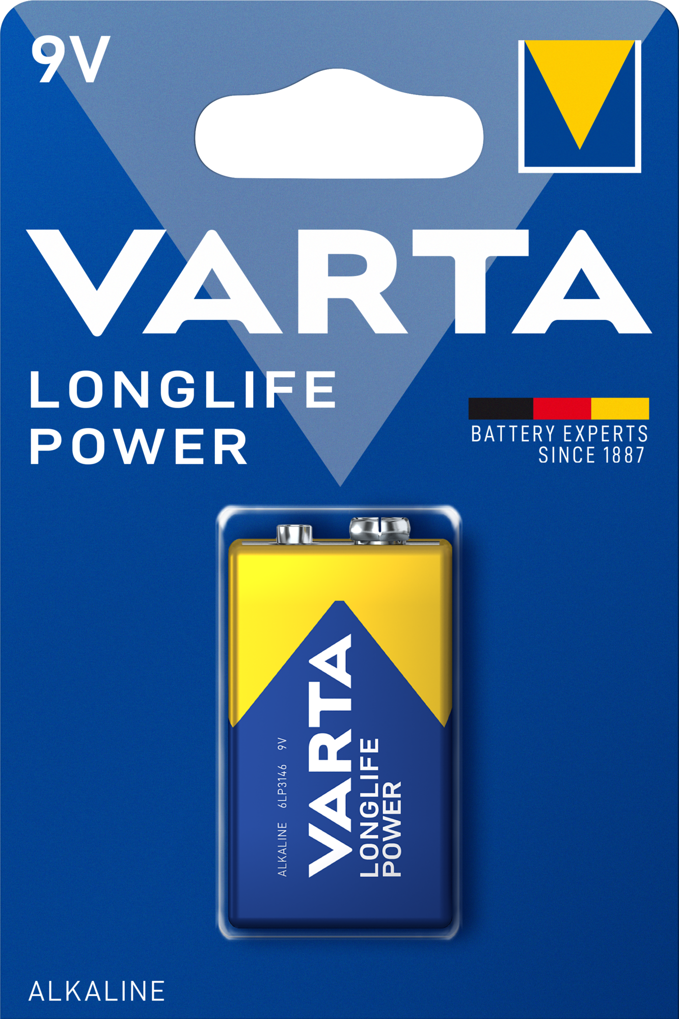 Varta Longlife Power Alk  9V 1st