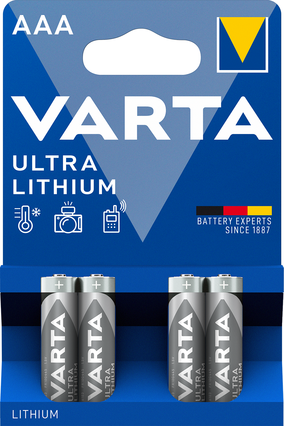 Varta Litium AAA 4st