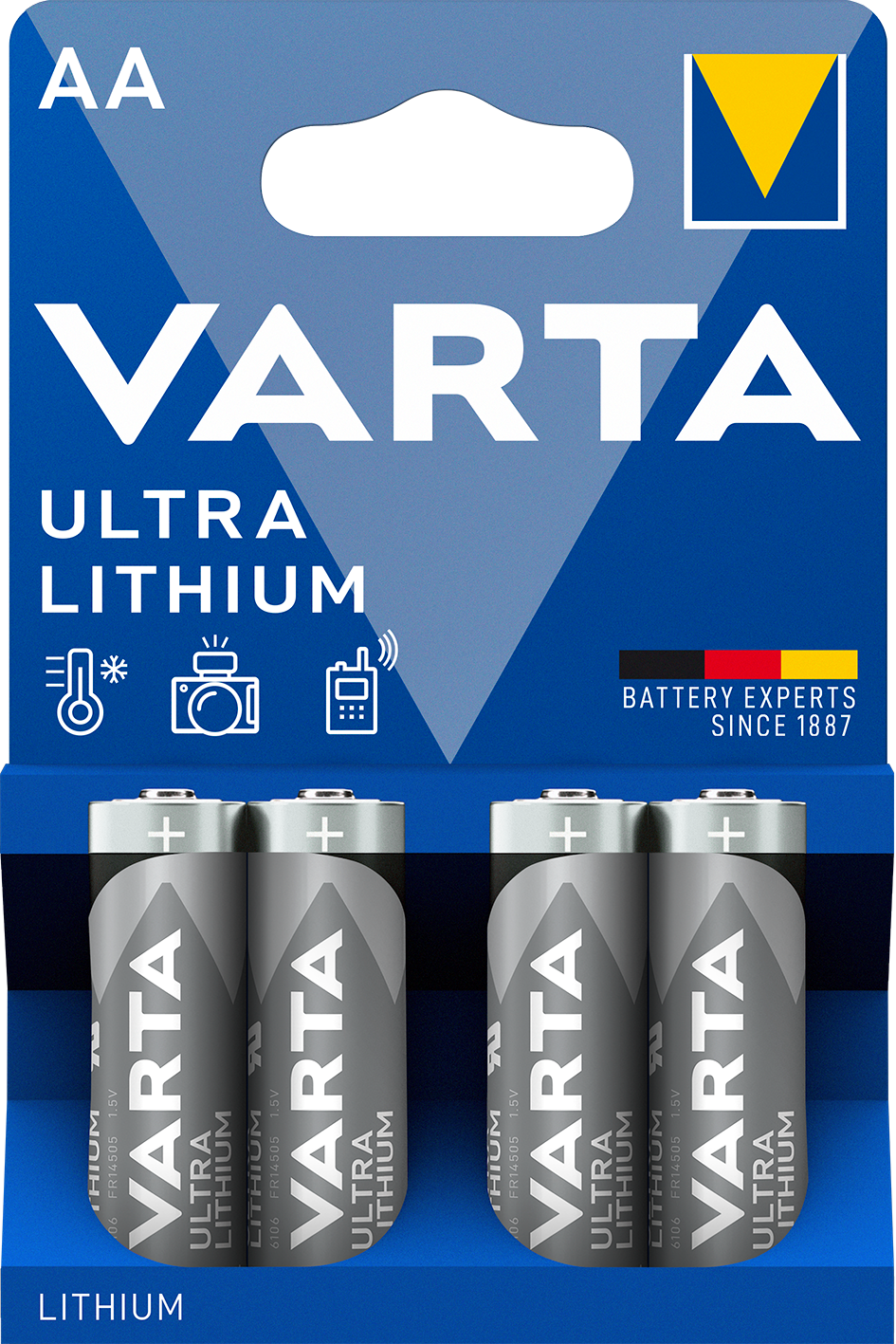 Varta Litium AA  4st