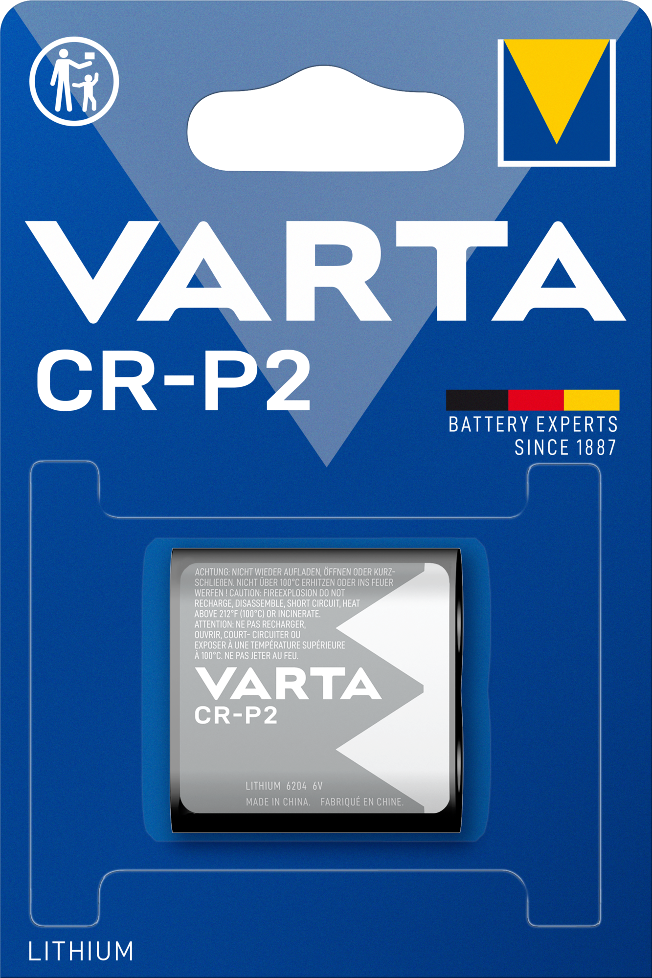 Varta Professional CR-P2 6v 1st