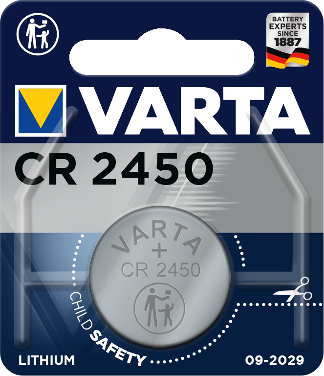 Varta Knappcell Lithium CR2450 3v 1st