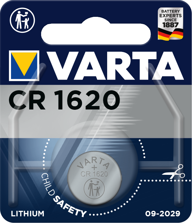 Varta Knappcell Lithium CR1620 3v 1st
