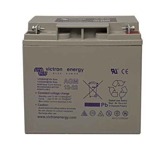 AGM Deep Cycle Batteri 12V 22Ah