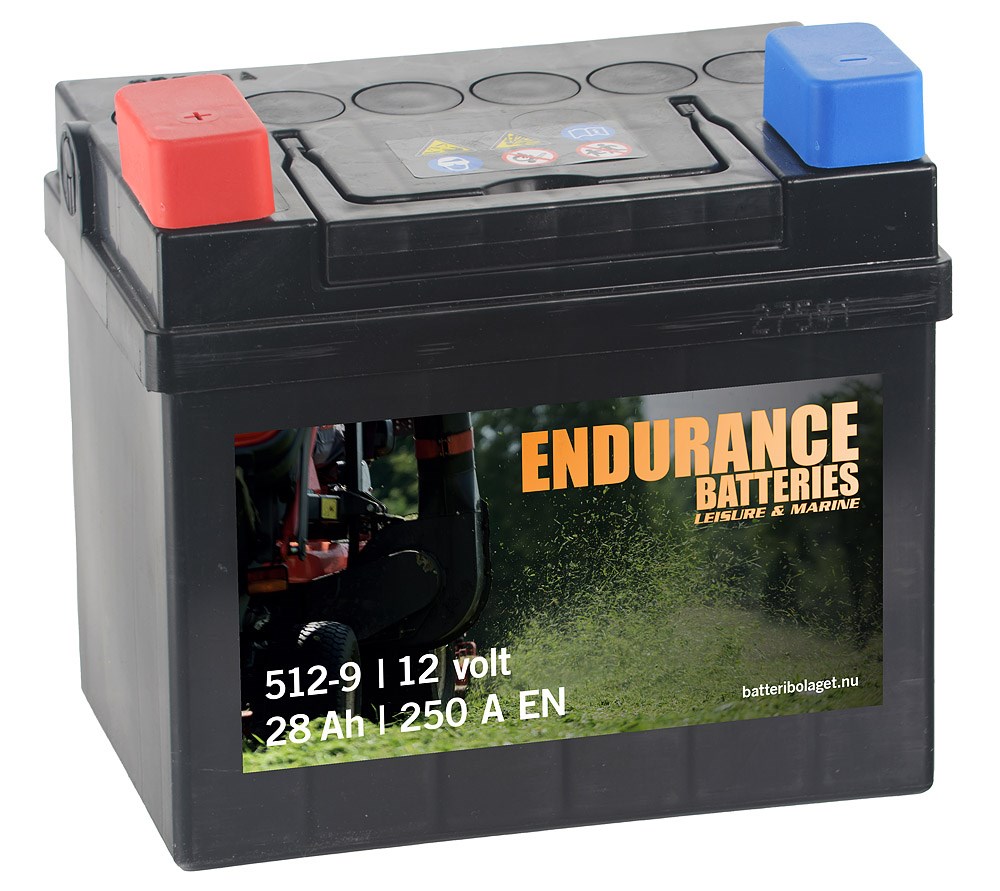 Endurance  trädgårdsbatteri +V 12v 28Ah