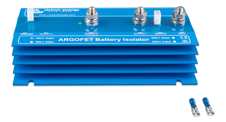Argofet 100-2, 2 Batterier 100A
