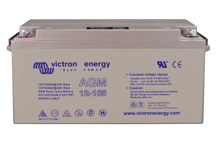 Victron 12V/165Ah AGM Deep Cycle Batt.