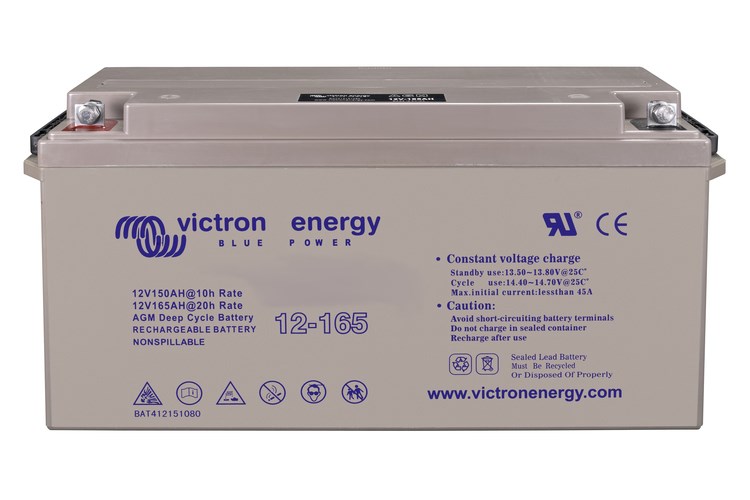 Victron 12V/165Ah Gel Deep Cycle Batt.