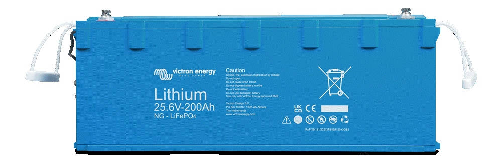 Victron LiFePO4 batteri 25,6V/200Ah NG