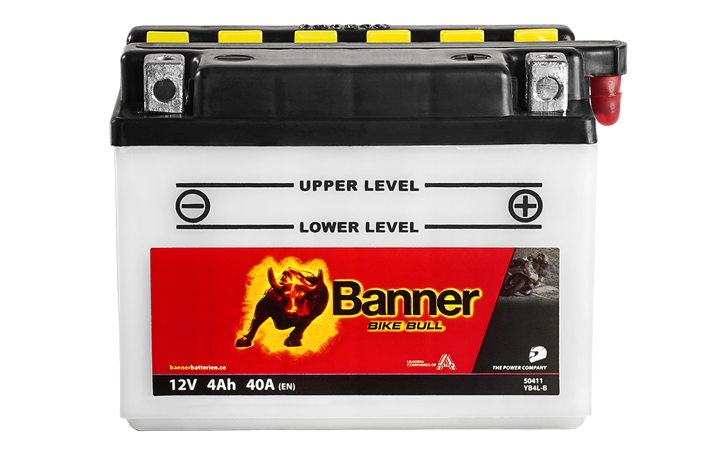 Banner Mc Batteri YB4L-B  12V 4Ah