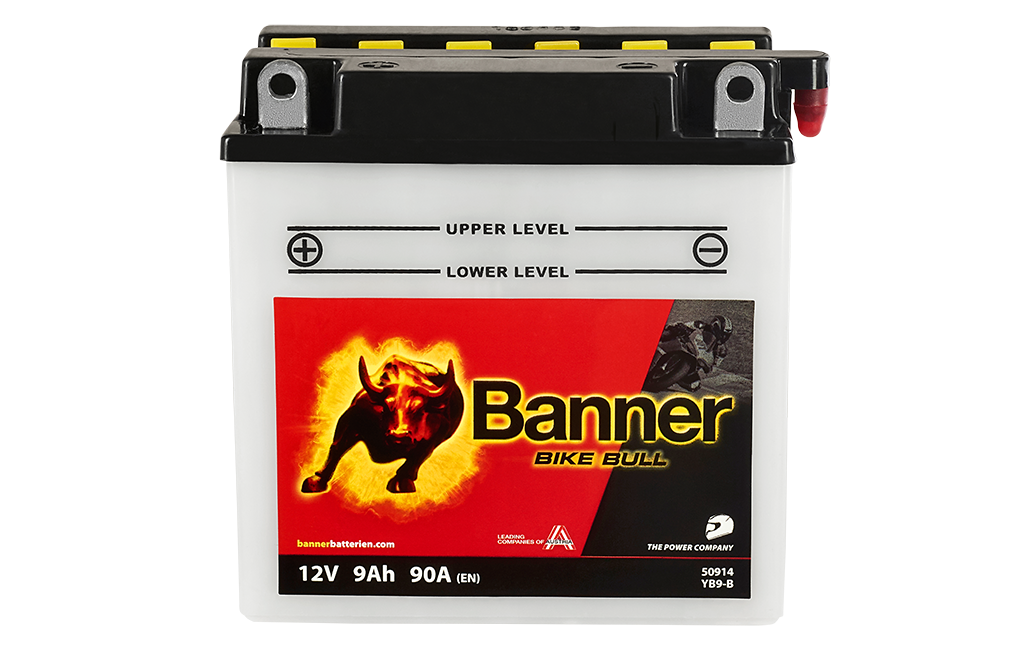 Banner Mc Batteri YB9-B 12V 9Ah