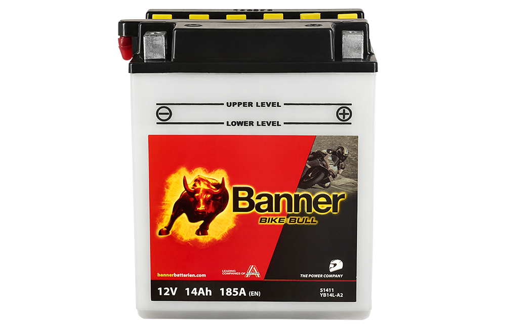 Banner Mc Batteri YB14-A2 12V 14Ah