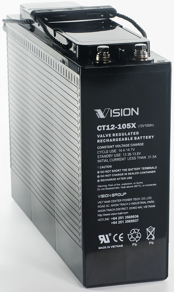 Vision CT Vrla 12v 105Ah