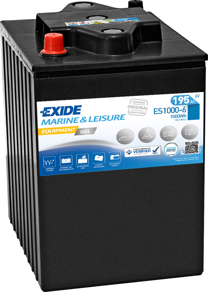 Exide Gel 6v 195Ah